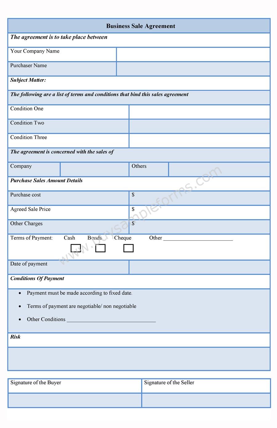 business-sale-agreement-form