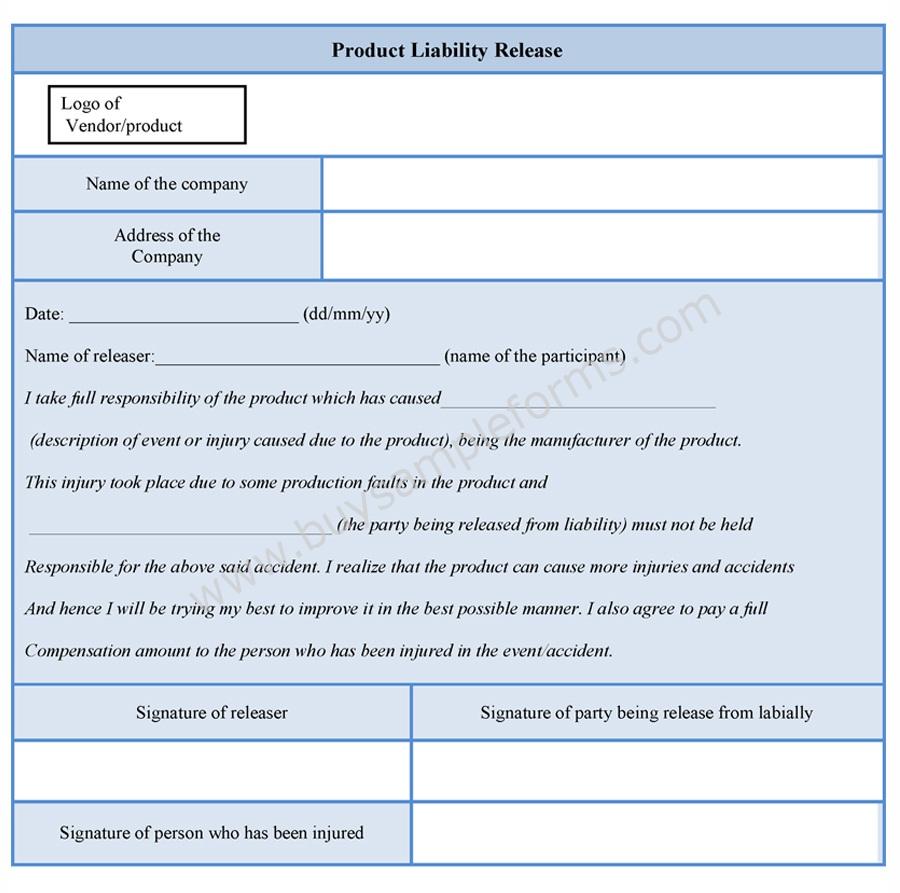 Release From Liability Template from www.buysampleforms.com