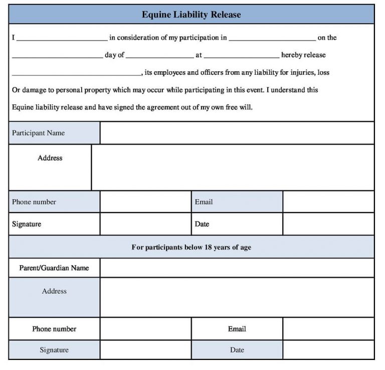 Download Equine Liability Release Form Sample Forms download-equine-liability-release-form-sample-forms