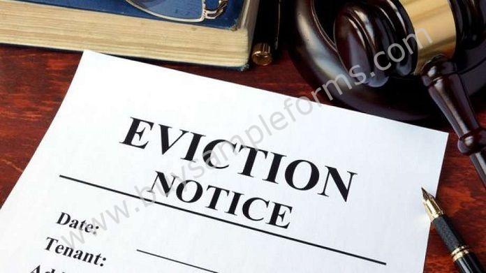 Sample Eviction Forms - Eviction Notice Form Template