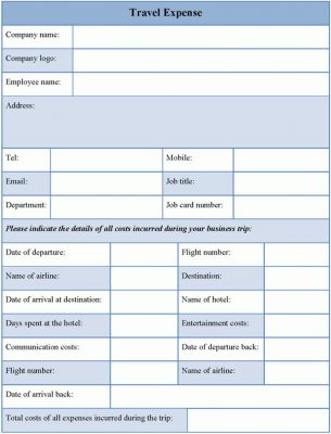 nhs travel expense form