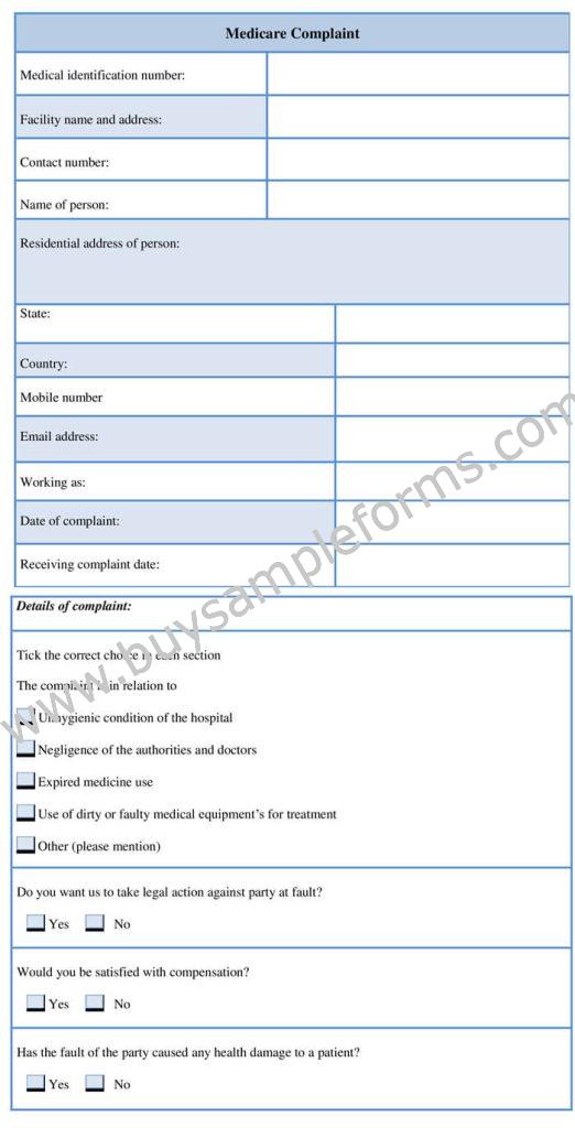 18+ Complaint Forms | Online Complaint Form Templates in MS Word